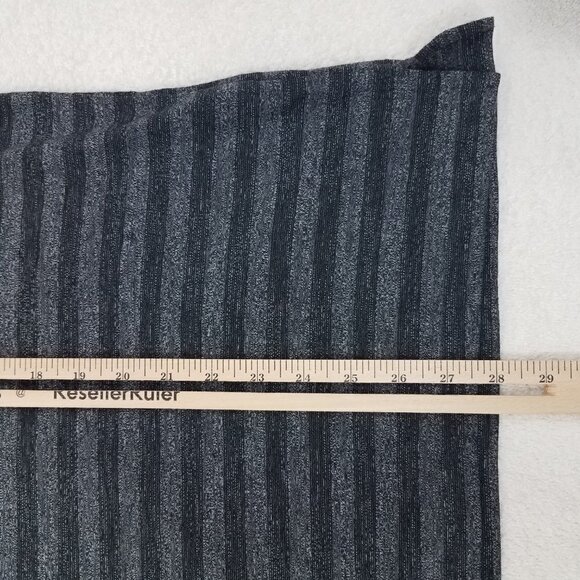 NEW Nordstrom Men's Shop XL Short sleeve Shirt Gray Black Mini Stripe NWT $49 - Picture 11 of 11